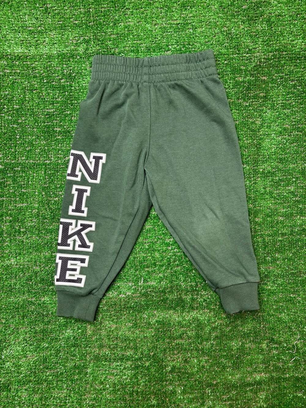 Nike Toddler Green Fleece Jogger Pants Size 2T